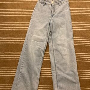 High Rise Wide Leg Jeans Size 2